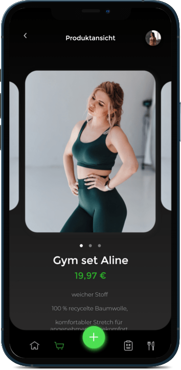 Onlineshop Product Page